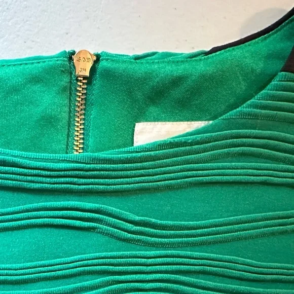 Dana Buchman size 6 black and green Sleeveless sheath midi dress - Picture 11 of 11